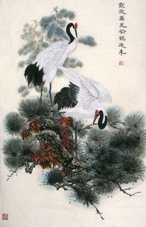 中国著名画家刘国良花鸟画1 中国著名画家刘国良花鸟画1