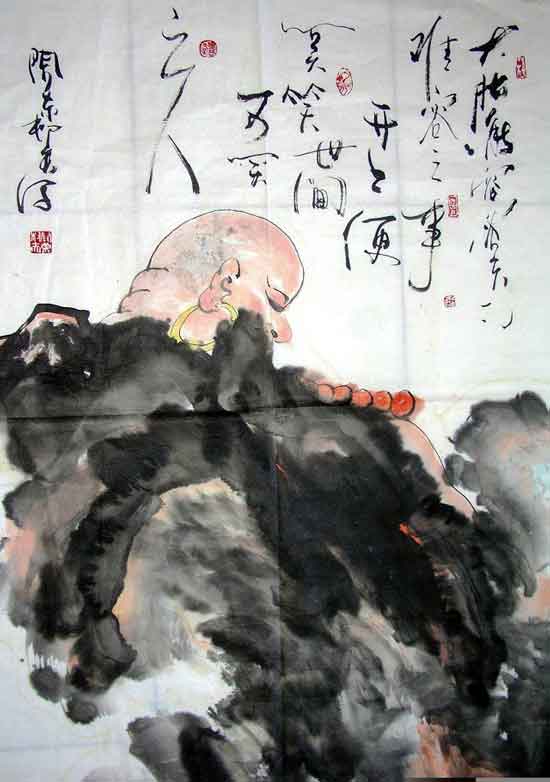 中国著名画家刘国良人物画2 中国著名画家刘国良人物画2